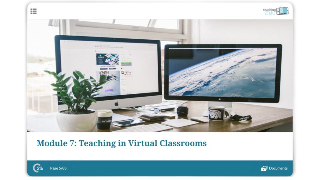 Teaching in virtual classrooms – Teaching2030